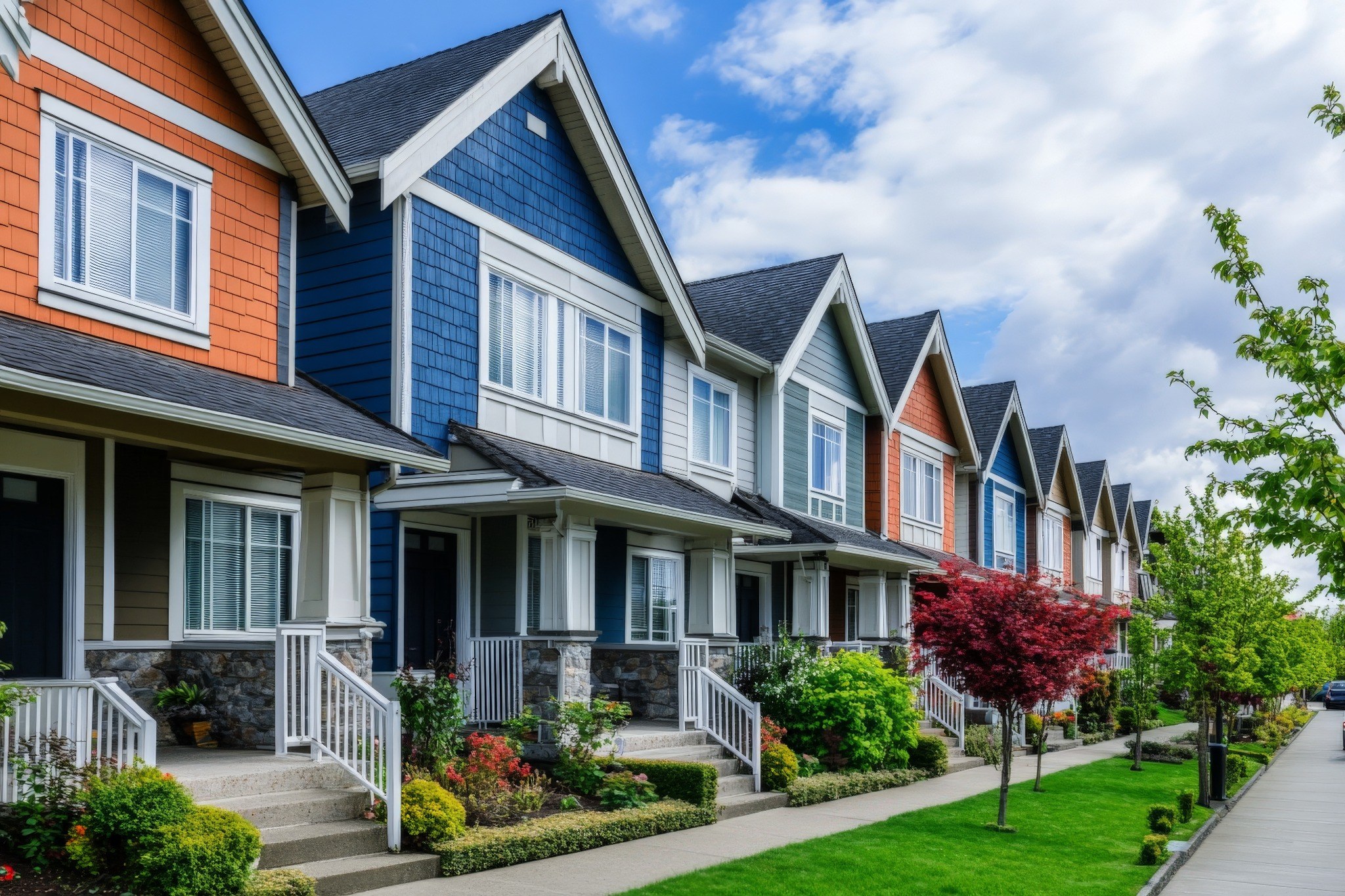 Residential rental portfolio and townhome community